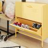 imageNovogratz Cache 2 Door Shoe Storage Yellow
