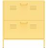 imageNovogratz Cache 2 Door Shoe Storage Yellow