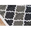 imageNovogratz California Collection Greyback Area Rug 20quot x 30quot Charcoal2 x 3 Rectangular