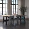 imageNovogratz Chandler Dining Chairs IndoorOutdoor 4Pack French BlueCharcoal