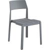 imageNovogratz Chandler Dining Chairs IndoorOutdoor 4Pack French BlueCharcoal