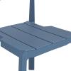 imageNovogratz Chandler Dining Chairs IndoorOutdoor 4Pack French BlueFrench Blue