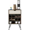 imageNovogratz Concord Beverage Storage Stand Brown OakBrown Oak