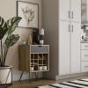 imageNovogratz Concord Beverage Storage Stand Brown OakNaturalBlack