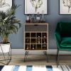 imageNovogratz Concord Beverage Storage Stand Brown OakNaturalBlack