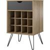 imageNovogratz Concord Beverage Storage Stand Brown OakNaturalBlack