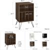 imageNovogratz Concord Turntable Stand with Drawers WalnutWalnut