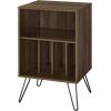 imageNovogratz Concord Turntable Stand with Drawers WalnutWalnut