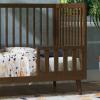 imageNovogratz Harper Baby Toddler Guardrail for Convertible Crib WalnutWalnut