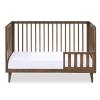 imageNovogratz Harper Baby Toddler Guardrail for Convertible Crib WalnutWalnut