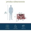 imageNovogratz Her Majesty 2Drawer Nightstand Dusty RoseDusty Rose