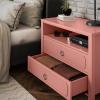 imageNovogratz Her Majesty 2Drawer Nightstand Dusty RoseDusty Rose
