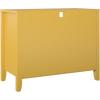 imageNovogratz Her Majesty 2Drawer Nightstand Dusty RoseMustard Yellow