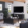 imageNovogratz Her Majesty Narrow Side Table WhiteBlack