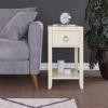 imageNovogratz Her Majesty Narrow Side Table WhiteWhite