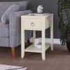 imageNovogratz Her Majesty Narrow Side Table WhiteWhite