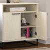 imageNovogratz Kelly 2 Door Accent Cabinet Ivory Oak