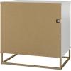 imageNovogratz Kelly Accent Cabinet WhiteTaupe