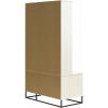 imageNovogratz Kelly Hall Tree with Bench and Shoe Storage Ivory Oak