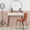 imageNovogratz Kimberly at Home Vanity with Drawers White