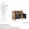 imageNovogratz Magnolia Record Stand WalnutBlack