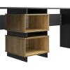 imageNovogratz Nelson 2Way Desk Black OakBlack Oak