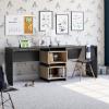 imageNovogratz Nelson 2Way Desk Black OakBlack Oak