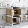 imageNovogratz Nelson 2Way Desk Black OakWhite