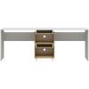 imageNovogratz Nelson 2Way Desk Black OakWhite