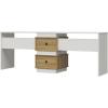 imageNovogratz Nelson 2Way Desk Black OakWhite