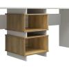 imageNovogratz Nelson 2Way Desk Black OakWhite