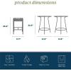 imageNovogratz Ola 5Piece High Dining Set by The CharcoalCharcoal