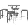 imageNovogratz Ola 5Piece High Dining Set by The CharcoalCharcoal