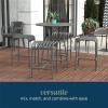 imageNovogratz Ola 5Piece High Dining Set by The CharcoalCharcoal