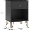imageNovogratz Owen Nightstand Black