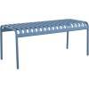 imageNovogratz Poolside Gossip Ola AllSteel Table and Bench Set French BlueFrench Blue