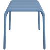 imageNovogratz Poolside Gossip Ola AllSteel Table and Bench Set French BlueFrench Blue