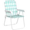 imageNovogratz Poolside Gossip Priscilla Folding Chairs 2Pack YellowAqua Haze