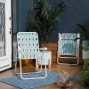 imageNovogratz Poolside Gossip Priscilla Folding Chairs 2Pack YellowAqua Haze