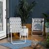 imageNovogratz Poolside Gossip Priscilla Folding Chairs 2Pack YellowGrey
