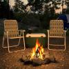 imageNovogratz Poolside Gossip Priscilla Folding Chairs 2Pack YellowYellow