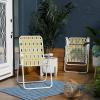 imageNovogratz Poolside Gossip Priscilla Folding Chairs 2Pack YellowYellow