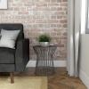 imageNovogratz Poolside Gossip Roberta OutdoorIndoor Side Table CharcoalCharcoal