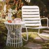 imageNovogratz Poolside Gossip Roberta OutdoorIndoor Side Table CharcoalWhite