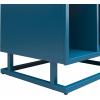 imageNovogratz Regal Double Wide Record StationAccent Cabinet Blue