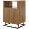 imageNovogratz Regal Turntable StandEnd Table Walnut