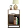 imageNovogratz Regal Turntable StandEnd Table Walnut