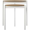 imageNovogratz Tallulah Nesting Tables WalnutGrayWhite