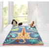imageNovogratz by Momeni Atticus Gia Hand Made Wool Navy Area Rug 3 X 5Navy