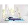 imageNovogratz by Momeni Atticus Noah Hand Made Wool Blue Area Rug 4 X 6Blue